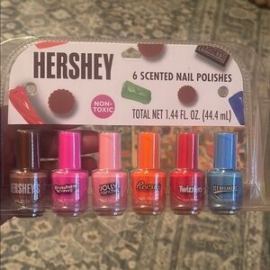 Hershey Scented Nail Polishes Set - Multicolor